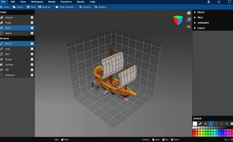 像素形式画3D model的软件.png